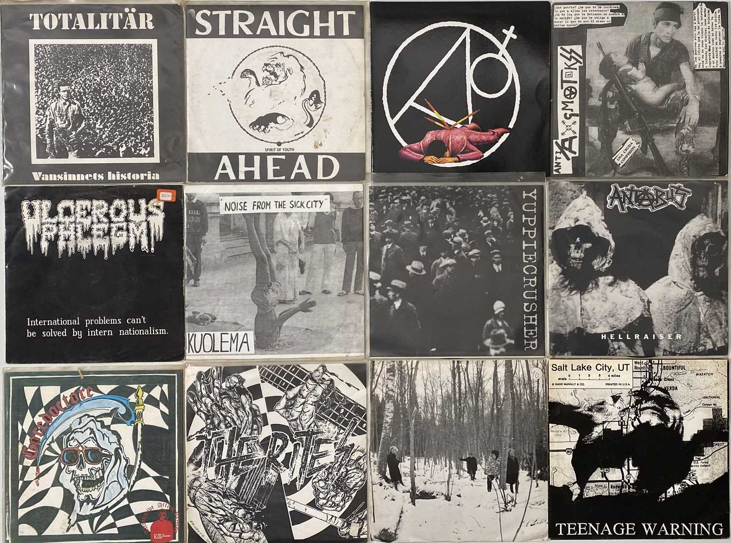 Lot 292 - PUNK / HARDCORE - 7" COLLECTION