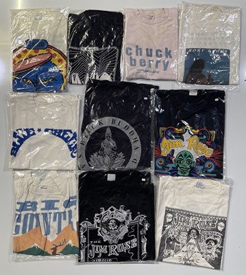 Lot 342 - 10 ASSORTED C 1980S/90S TOUR T-SHIRTS - CHUCK BERRY/THE RESIDENTS/ BIG COUNTRY.