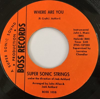 Lot 153 - JOHNNY DIXON - WHERE ARE YOU (BOSS RECORDS - BOSS 103)