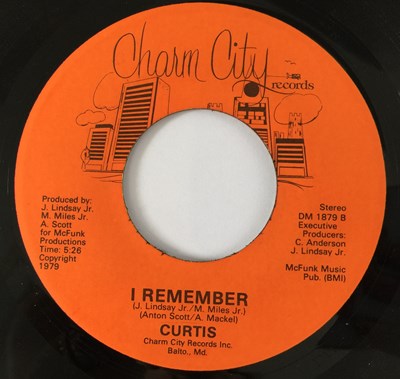 Lot 47 - CURTIS - HOW CAN I TELL HER/ I REMEMBER 7" (US SOUL - CHARM CITY RECORDS DM 1879)