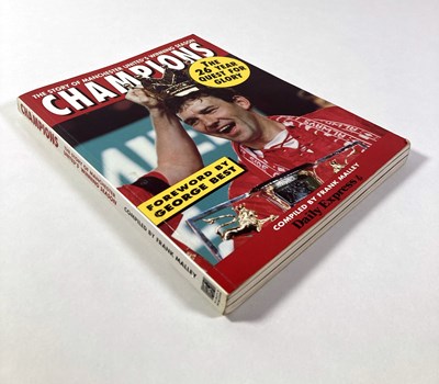 Lot 324 - MANCHESTER UNITED - MULTI-SIGNED 1993 CHAMPIONS BOOK INC CANTONA