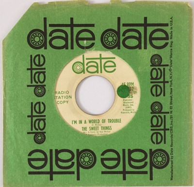 Lot 51 - THE SWEET THINGS - I'M IN A WORLD OF TROUBLE/ BABY'S BLUE 7" (US PROMO - DATE RECORDS 2-1522)