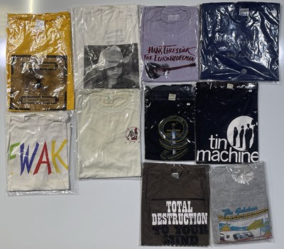 Lot 343 - 10 ASSORTED 1980S-2010S TOUR T-SHIRTS.