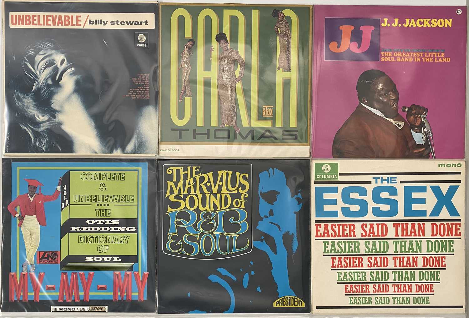 Soul R Records Lot 121 - SOUL/R&B - ORIGINAL UK (PRESSING) 1960s LPs