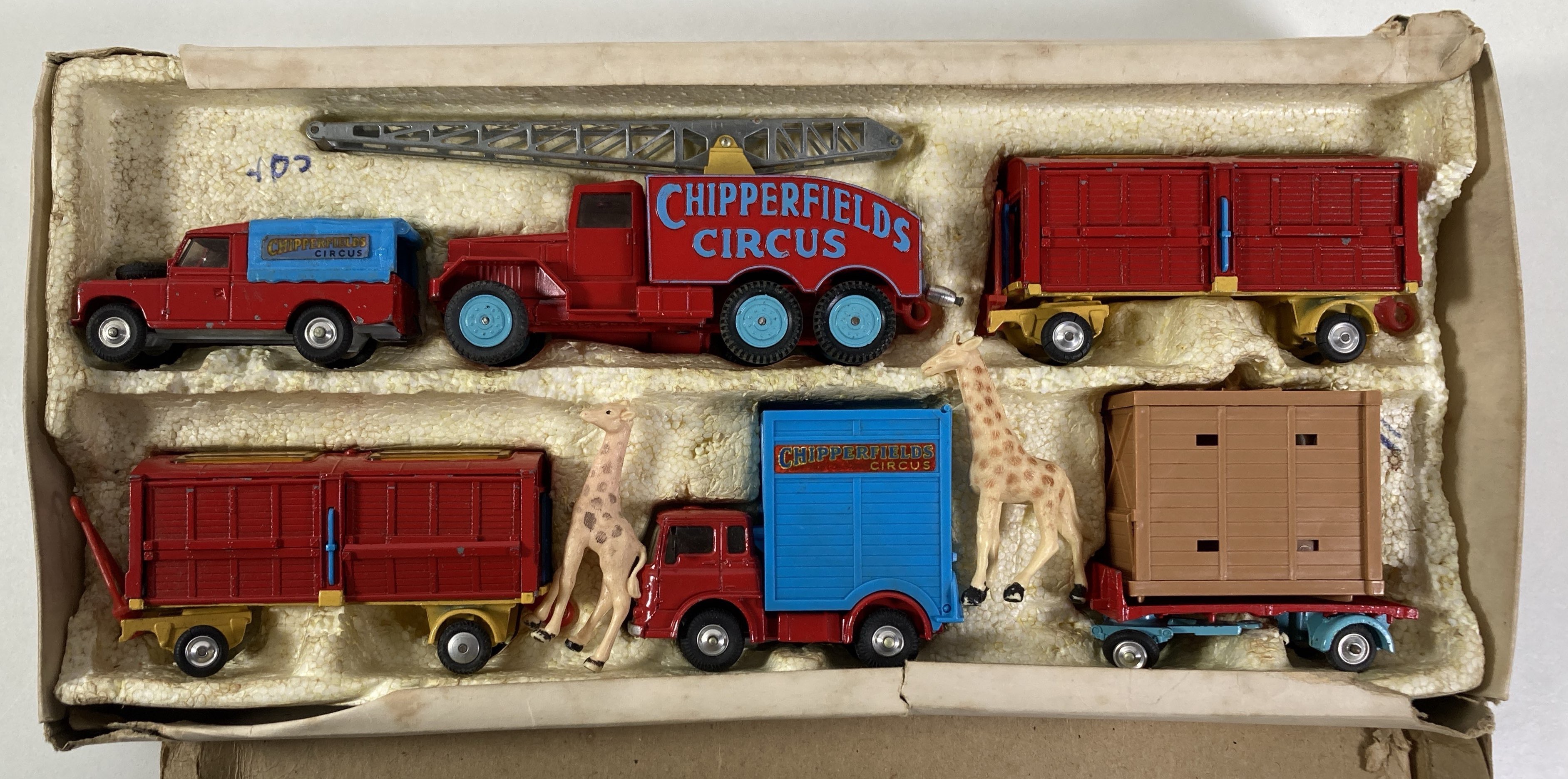 Chipperfields Circus Models Lot 242 - CORGI CHIPPERFIELD CIRCUS.
