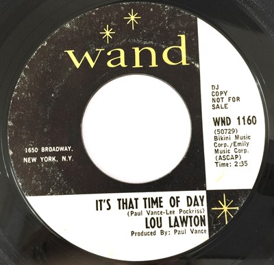 Lot 168 - LOU LAWTON - KNICK KNACK PATTY WACK 7" (PROMO - WND 1160)