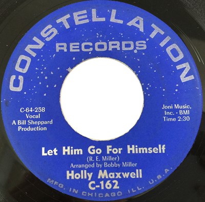 Lot 174 - HOLLY MAXWELL - ONLY WHEN YOU'RE LONELY 7" (CONSTELLATION RECORDS - C-162)