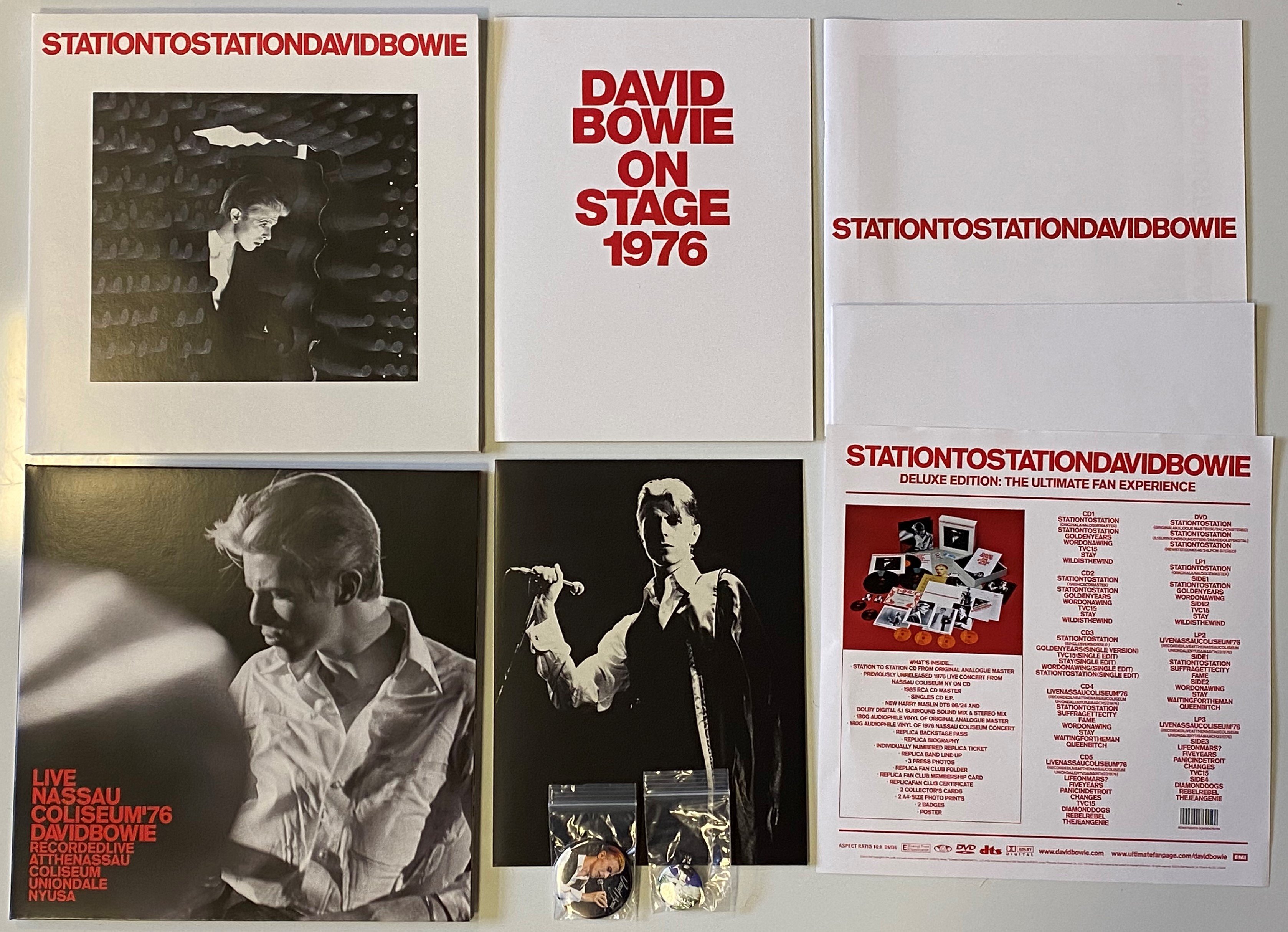 Lot 328 - DAVID BOWIE - STATION TO STATION BOX SET