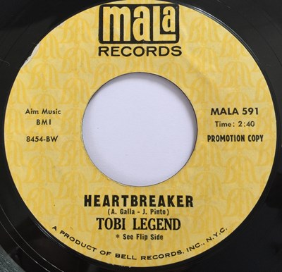 Lot 192 - TOBI LEGEND - TIME WILL PASS YOU BY 7" (PROMO - MALA RECORDS - MALA 591)