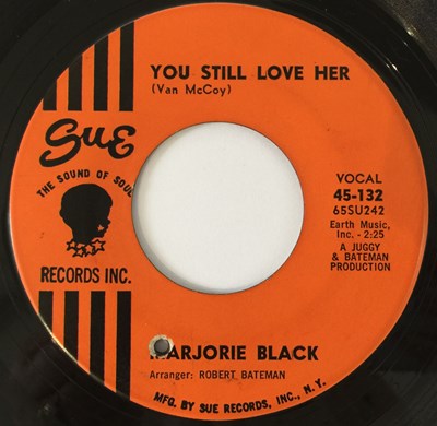 Lot 77 - MAJORIE BLACK - ONE MORE HURT/ YOU STILL LOVE HER 7" (US NORTHERN - SUE 45-132)