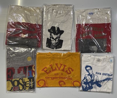 Lot 346 - SIX C 1970S/80S ELVIS COSTELLO TOUR CLOTHING ITEMS.