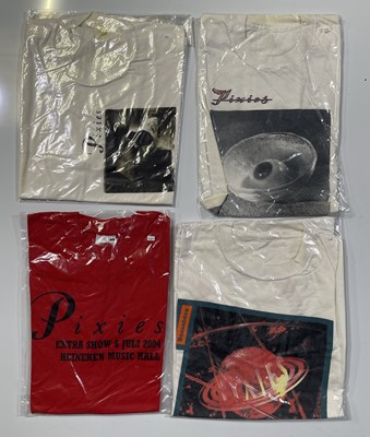 Lot 352 - FOUR C1980S - 00S PIXIES TOUR T-SHIRTS.