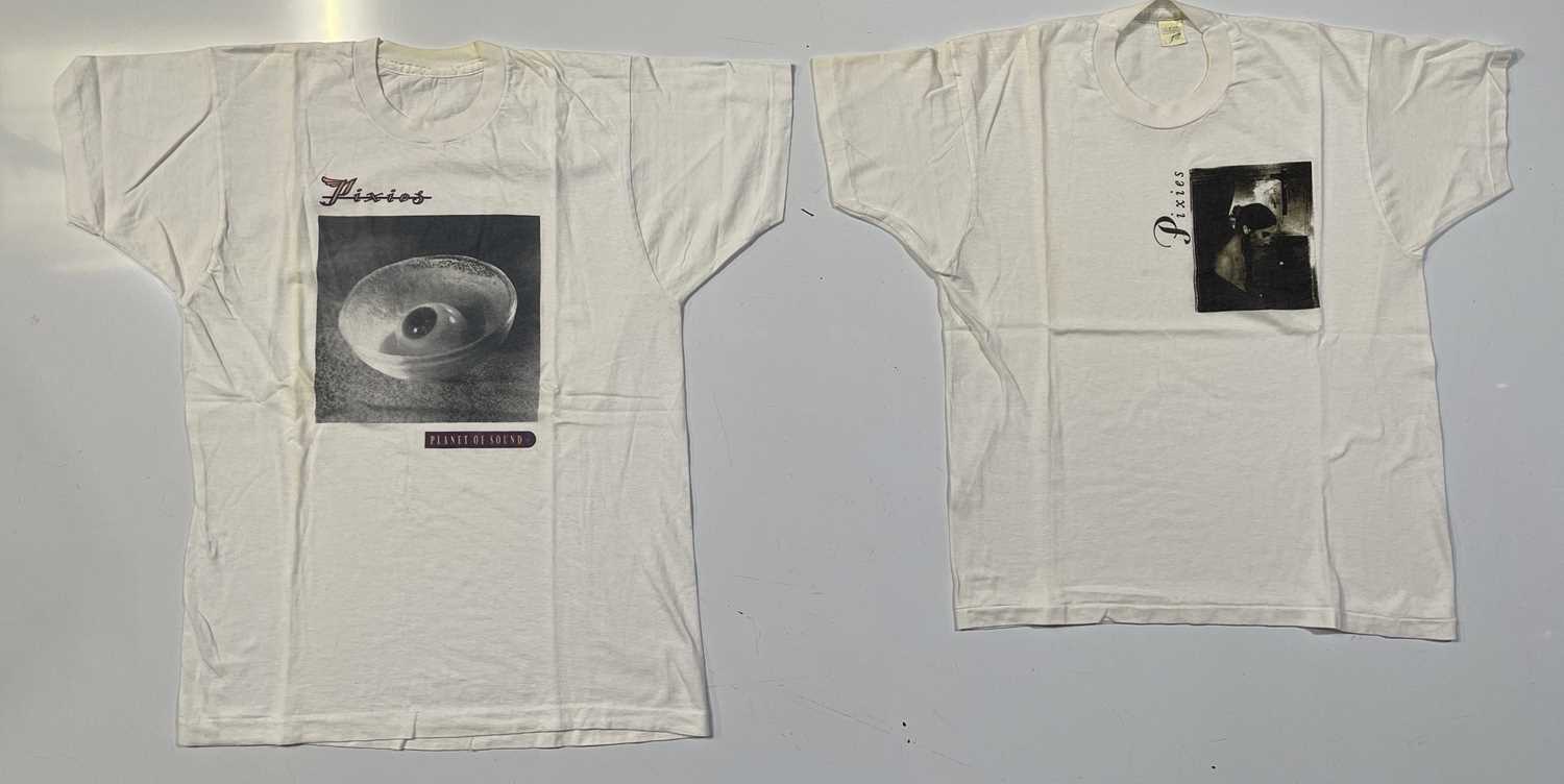 Lot 352 - FOUR C1980S - 00S PIXIES TOUR T-SHIRTS.