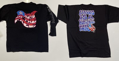 Lot 354 - FOUR CIRCA 1990S THE BLACK CROWES TOUR T-SHIRTS.