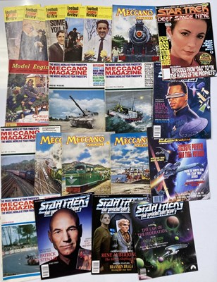 Lot 199 - STAR TREK - COLLECTORS CARDS, TOYS, BOOKS.