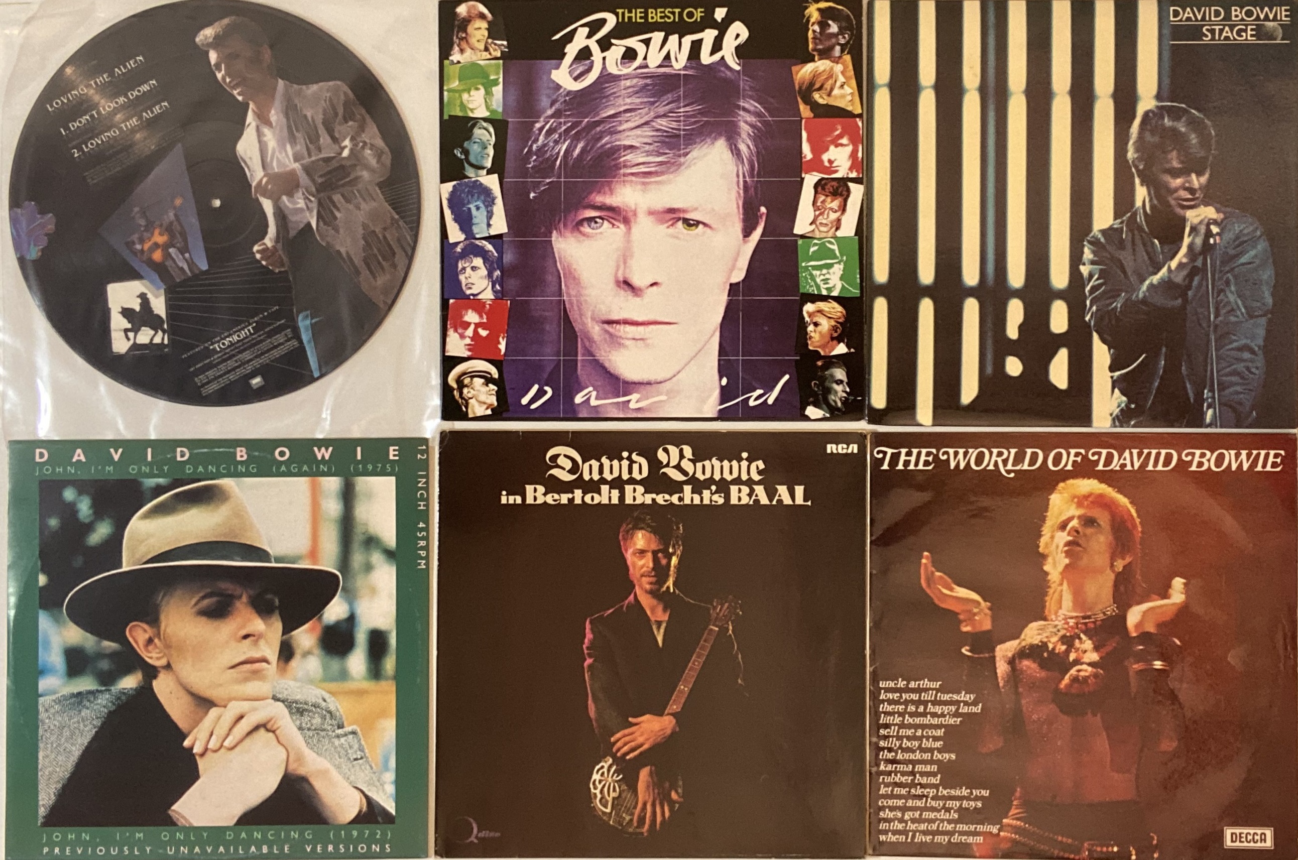 Lot 862 - DAVID BOWIE - LP/12" COLLECTION