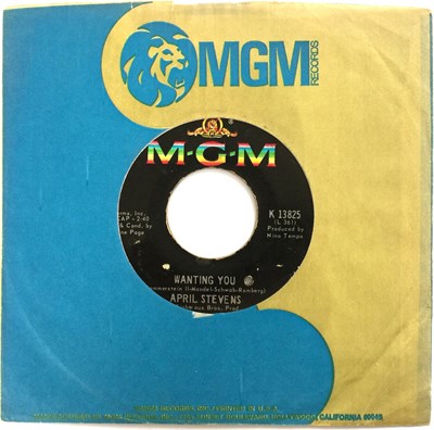 Lot 208 - APRIL STEVENS - WANTING YOU / FALLING IN LOVE AGAIN 7" (MGM - K13825)