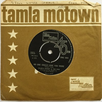 Lot 215 - GLADY'S KNIGHT & THE PIPS - NO ONE COULD LOVE YOU MORE / TAKE ME IN YOUR ARMS AND LOVE ME 7" (TAMLA MOTOWN - TMG 864)