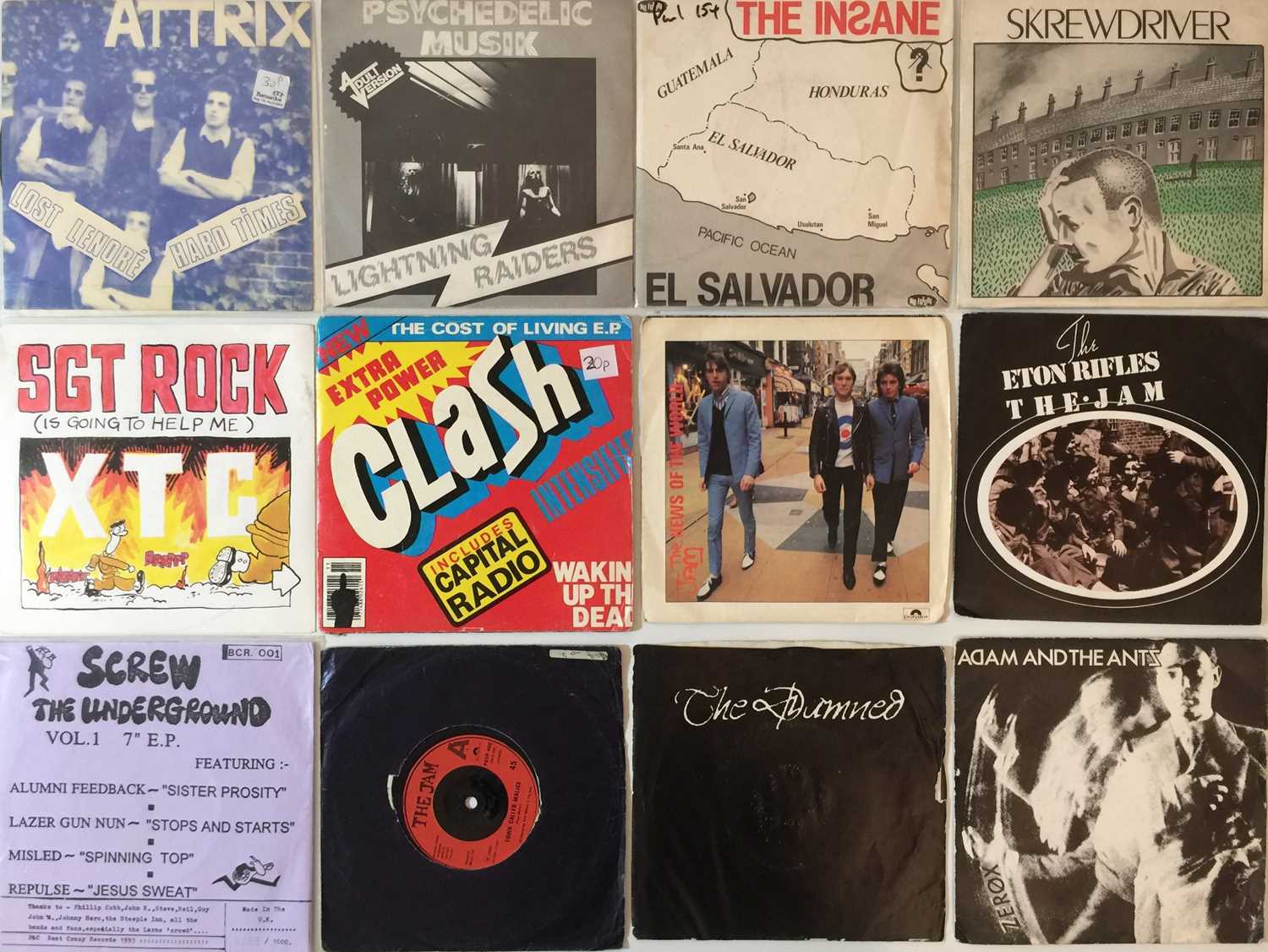 Lot 200 - Punk/New Wave 7" Collection