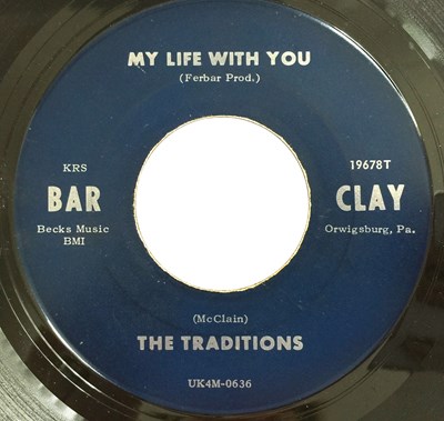 Lot 232 - THE TRADITIONS - MY LIFE WITH YOU 7" (BARCLAY 19678T)