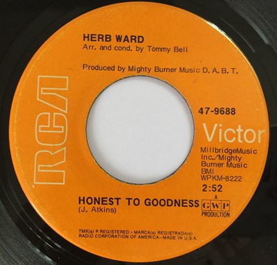 Lot 90 - HERB WARD - HONEST TO GOODNESS 7" (ORIGINAL US COPY - RCA VICTOR 47-9688)