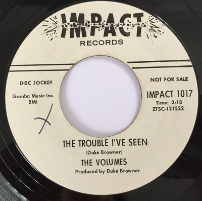 Lot 247 - THE VOLUMES - THAT SAME OLD FEELING (PROMO - IMPACT RECORDS 1017)