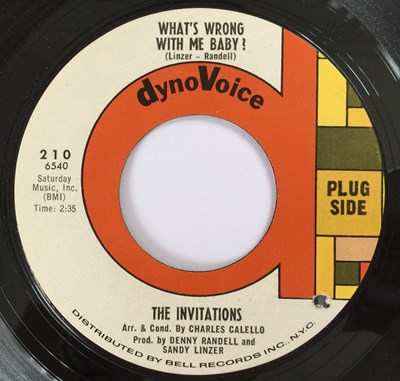 Lot 252 - THE INVITATIONS - WHAT'S WRONG WITH ME BABY? (PROMO - DYNOVOICE 210)