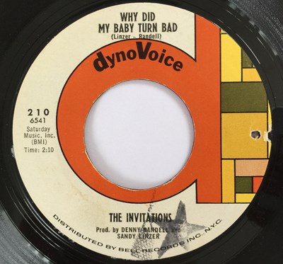 Lot 252 - THE INVITATIONS - WHAT'S WRONG WITH ME BABY? (PROMO - DYNOVOICE 210)