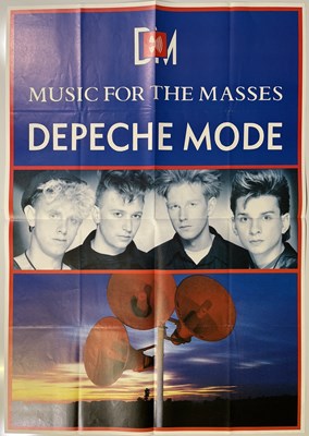 Lot 137 - DEPECHE MODE - FIVE C 1980S/1990S POSTERS.