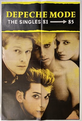 Lot 137 - DEPECHE MODE - FIVE C 1980S/1990S POSTERS.