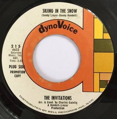 Lot 253 - THE INVITATIONS - SKIING IN THE SNOW (PROMO - DYNOVOICE 215)