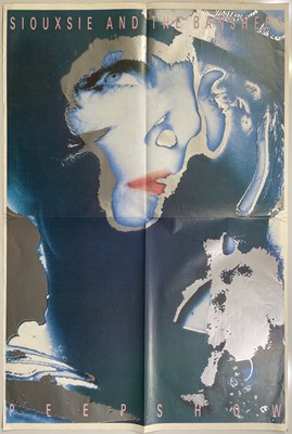 Lot 141 - PUNK.NEW WAVE POSTERS C 1980S - SIOUXSIE / BAUHAUS.