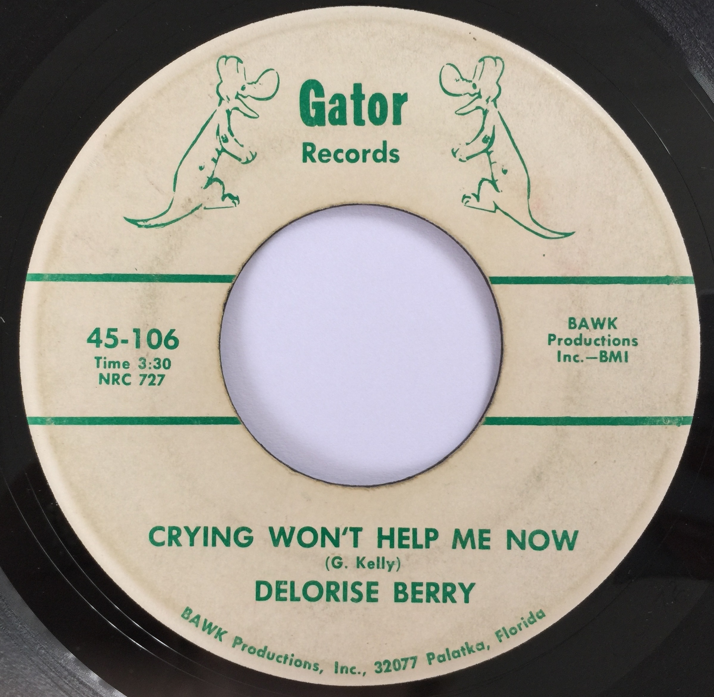 Lot 103 DELORISE BERRY NO OTHER GIRL 7" (GATOR