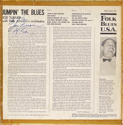 Lot 235 - BLUES INTEREST - SIGNED LPS INC BO DIDDLEY, JOE TURNER, MEMPHIS SLIM.