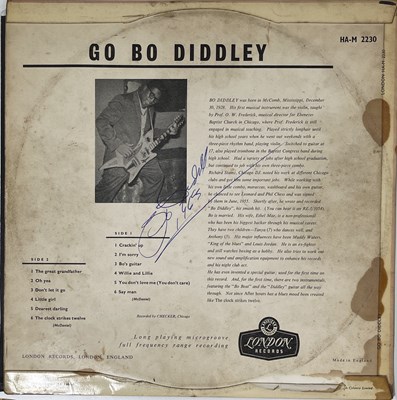 Lot 235 - BLUES INTEREST - SIGNED LPS INC BO DIDDLEY, JOE TURNER, MEMPHIS SLIM.