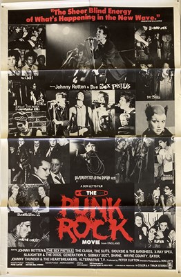 Lot 311 - DON LETTS - THE PUNK ROCK MOVIE (1978) ORIGINAL POSTER