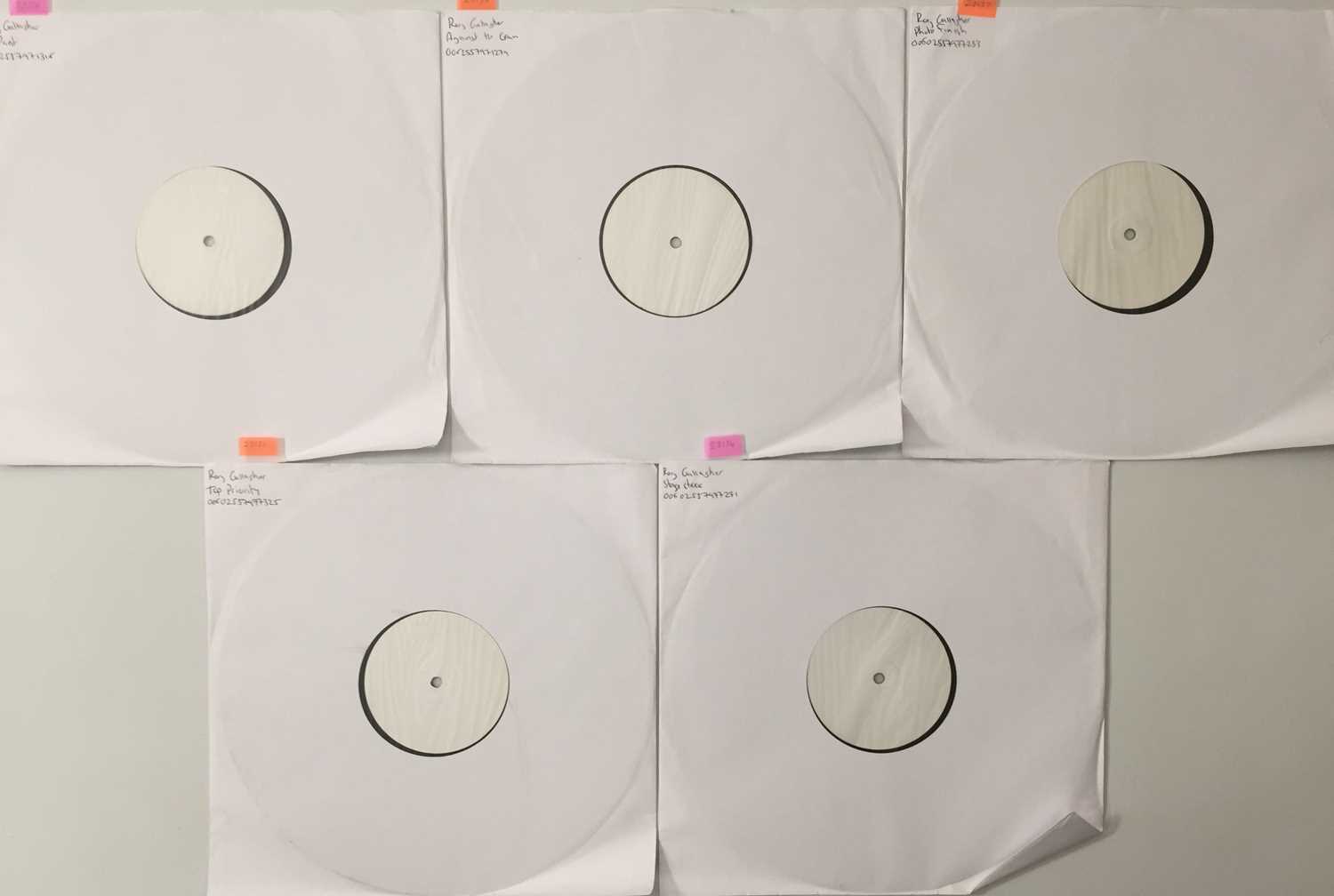 Lot 9 - RORY GALLAGHER - 2018 WHITE LABEL TEST PRESSING LPs