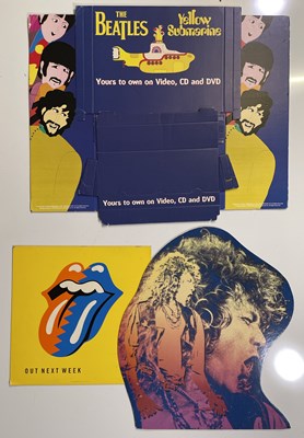 Lot 53 - SHOP DISPLAYS - THE BEATLES / ROLLING STONES.