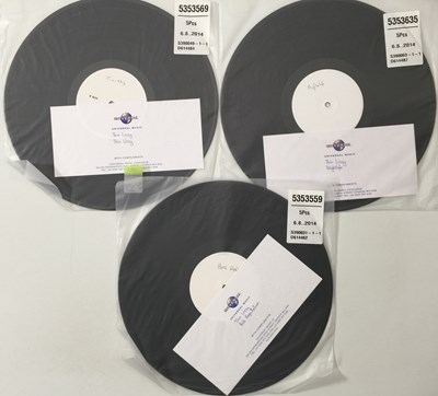 Lot 17 - THIN LIZZY - 2014 WHITE LABEL TEST PRESSING LPs