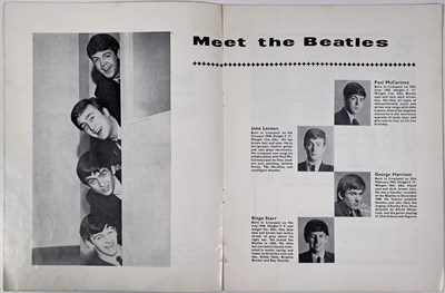 Lot 413 - THE BEATLES 1963 WESTON SUPER MARE CONCERT PROGRAMME.