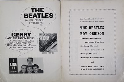 Lot 414 - THE BEATLES - PROGRAMMES, 1963.