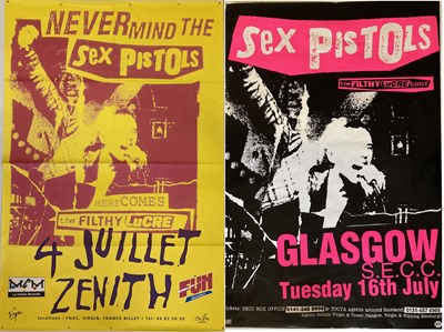 Lot 254 - SEX PISTOLS FILTHY LUCRE 1996 BILLBOARD POSTERS