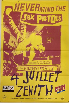 Lot 254 - SEX PISTOLS FILTHY LUCRE 1996 BILLBOARD POSTERS