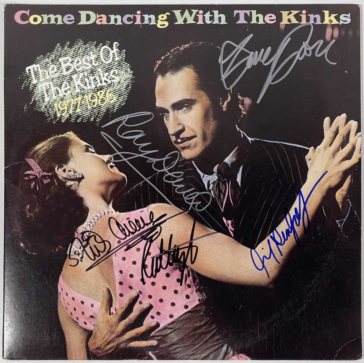 Lot 239 - THE KINKS - SIGNED LP.