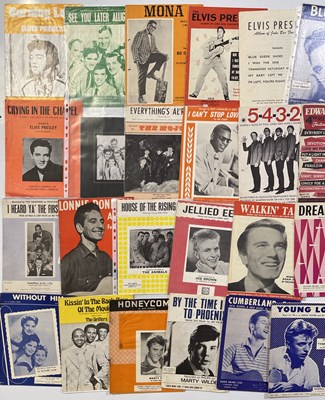 Lot 54 - SHEET MUSIC ARCHIVE - POP / ROCK N ROLL.