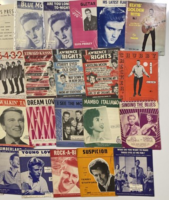 Lot 54 - SHEET MUSIC ARCHIVE - POP / ROCK N ROLL.