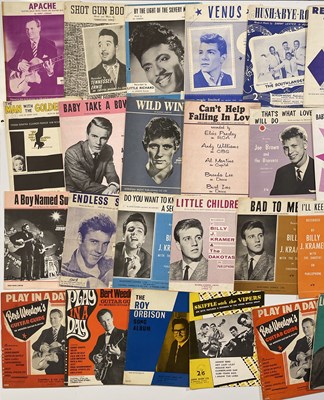 Lot 54 - SHEET MUSIC ARCHIVE - POP / ROCK N ROLL.