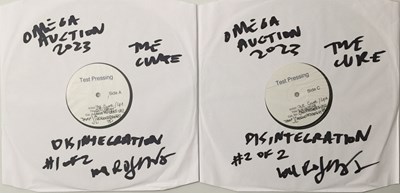 Lot 67 - THE CURE - DISINTEGRATION (2018 WHITE LABEL TEST PRESSING - 060075324563 (7) - SIGNED BY ROBERT SMITH