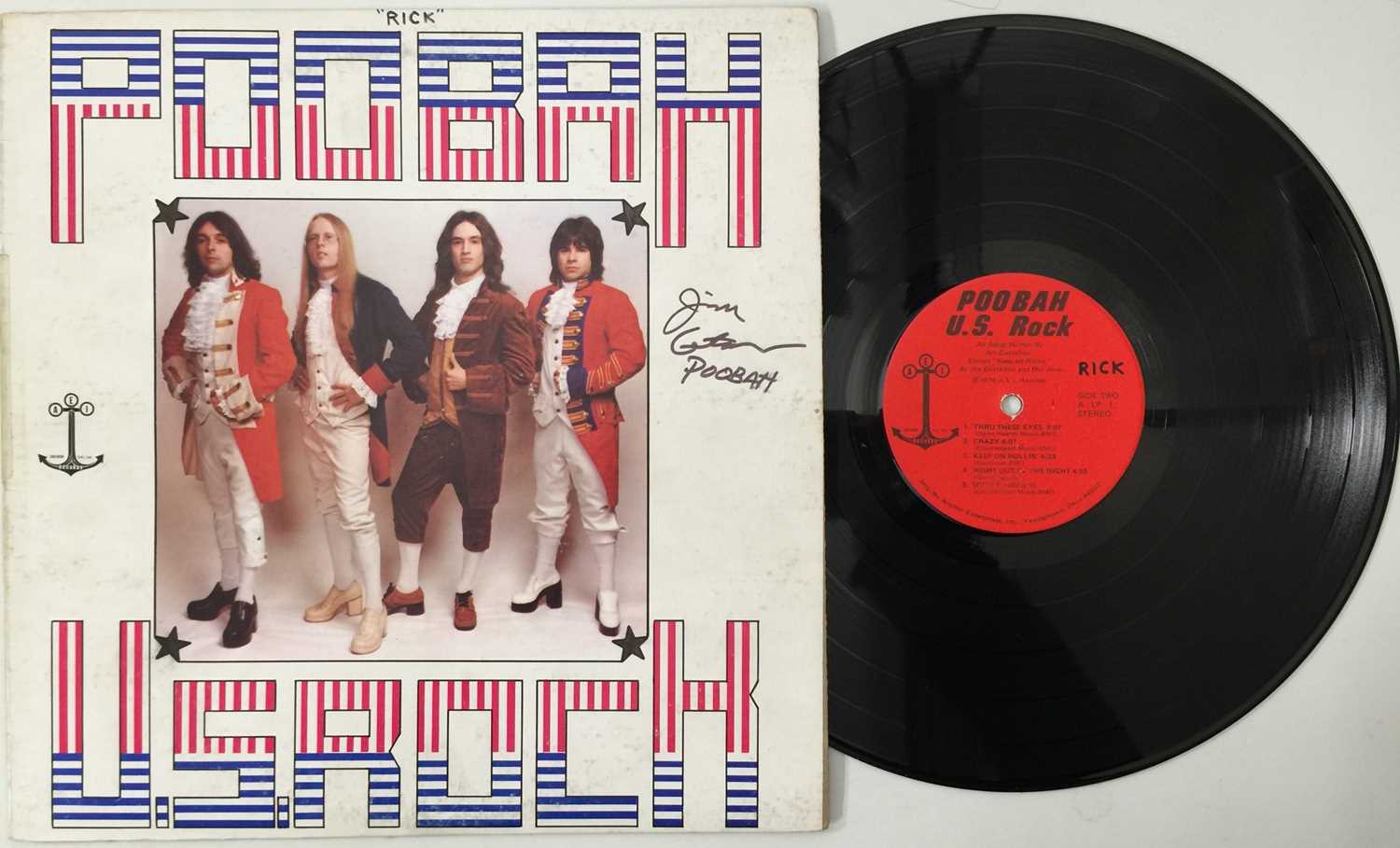 Poo Ba Lot 199 - POOBAH - U.S. ROCK LP (OG - US PSYCH - A.E.I.