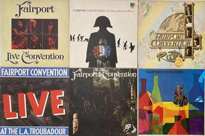 Lot 602 - FAIRPORT CONVENTION & RELATED - LP PACK